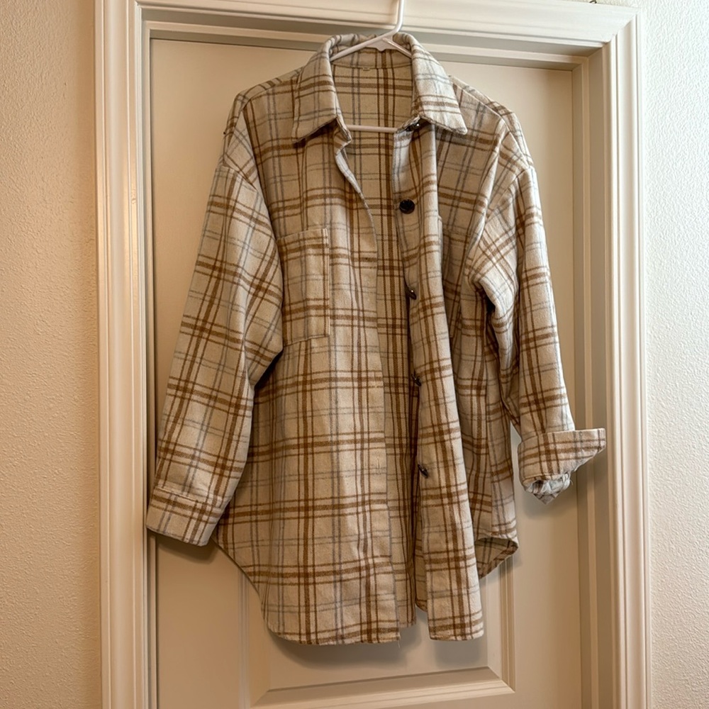 Plaid Flannel Shacket